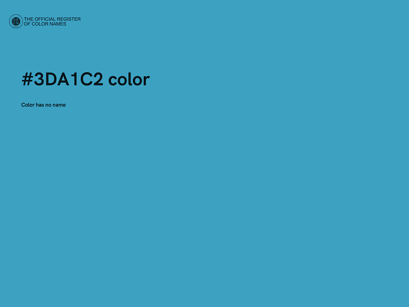 #3DA1C2 color image