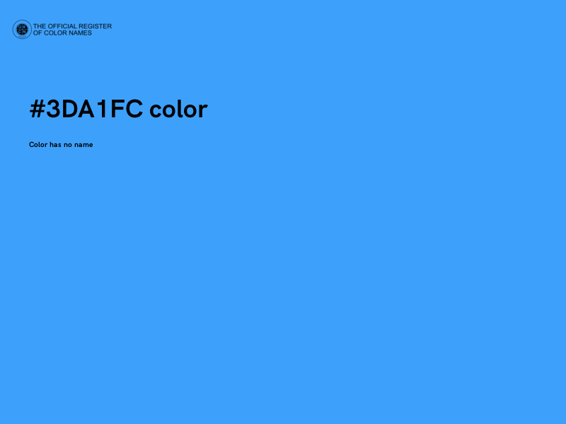 #3DA1FC color image