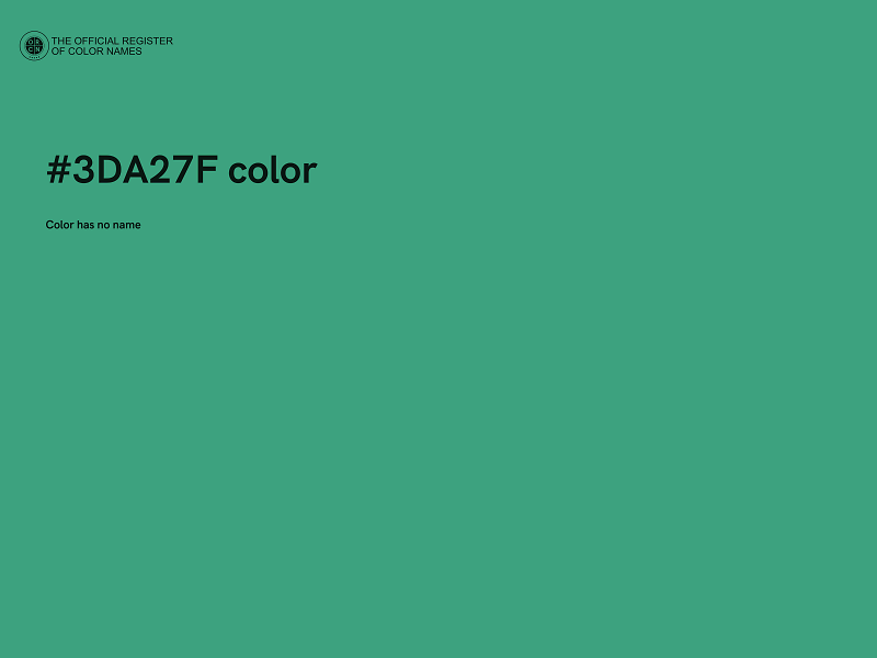 #3DA27F color image
