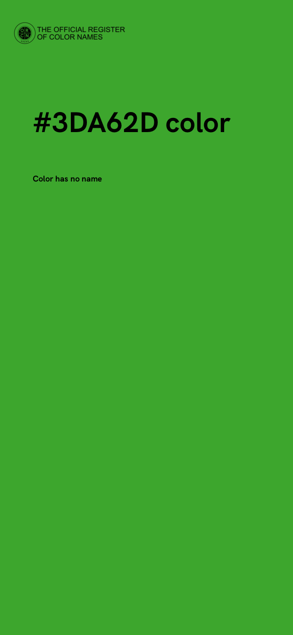 #3DA62D color image