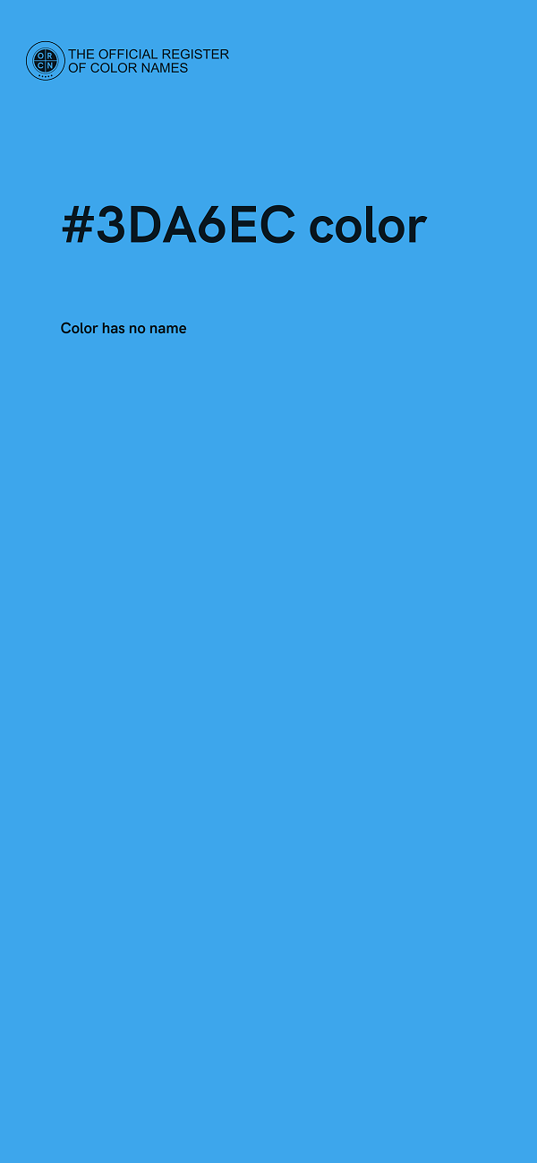 #3DA6EC color image