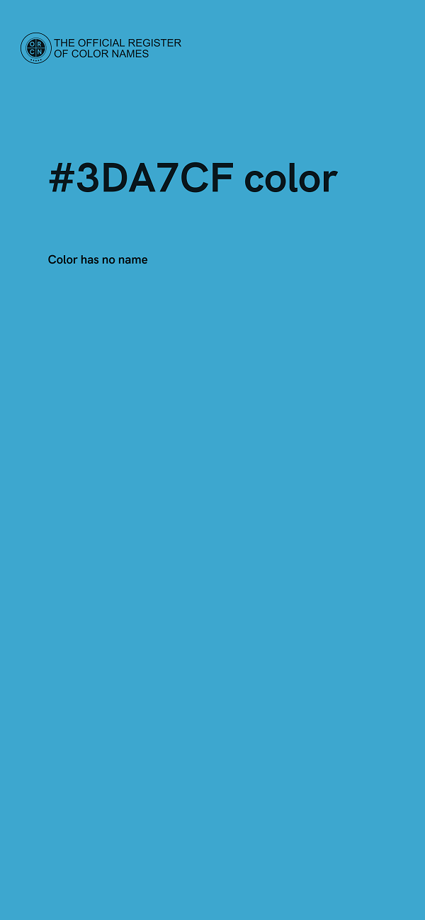 #3DA7CF color image