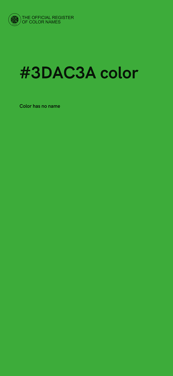#3DAC3A color image