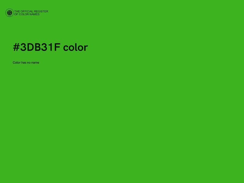 #3DB31F color image