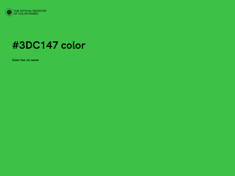 #3DC147 color image