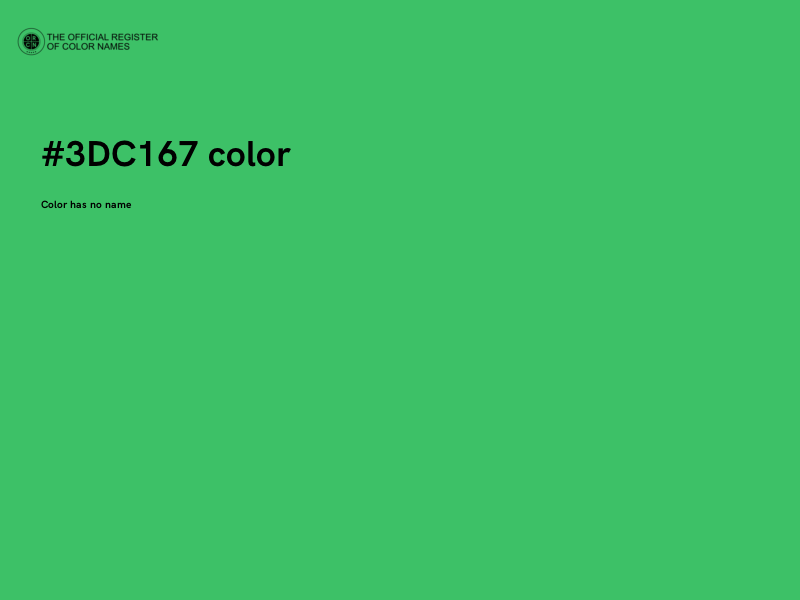 #3DC167 color image