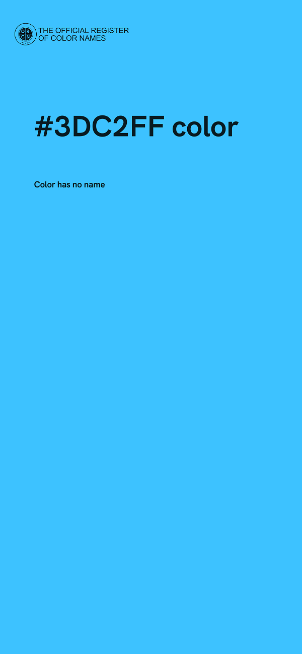 #3DC2FF color image