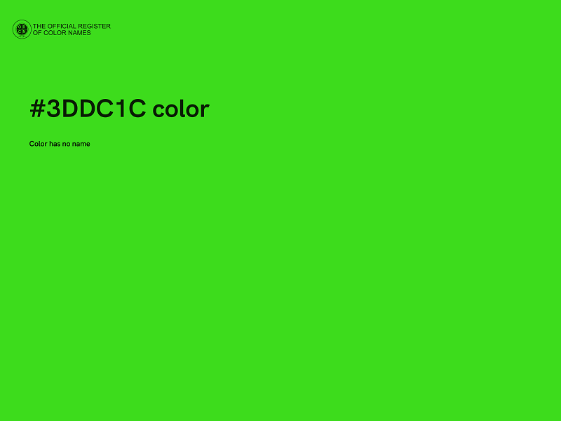 #3DDC1C color image