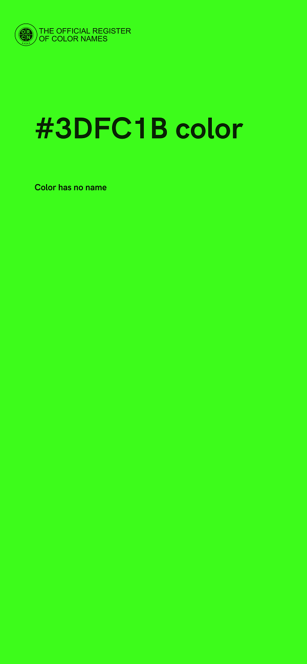 #3DFC1B color image