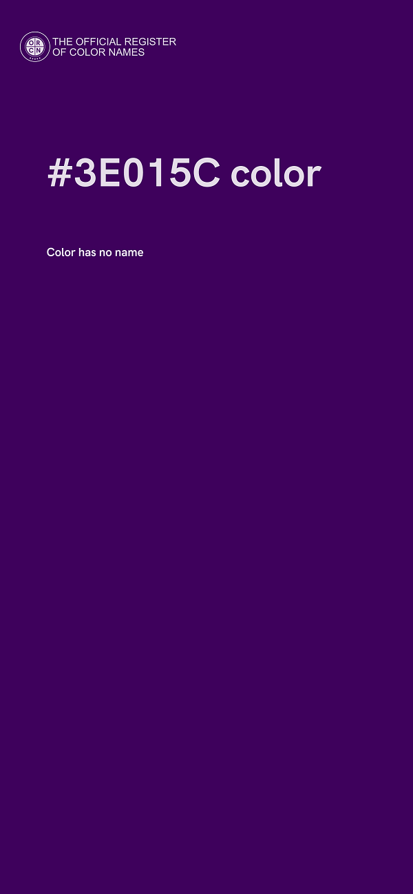 #3E015C color image