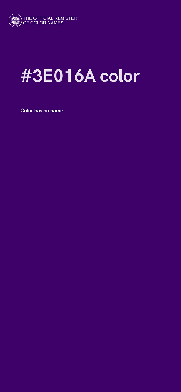 #3E016A color image