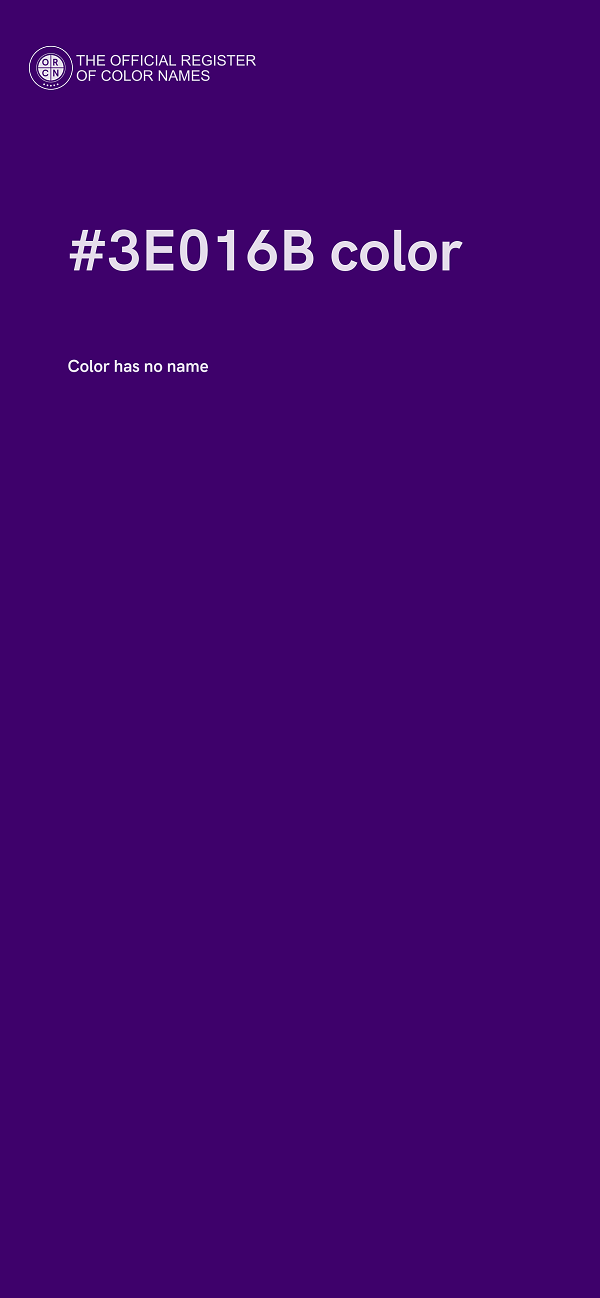 #3E016B color image