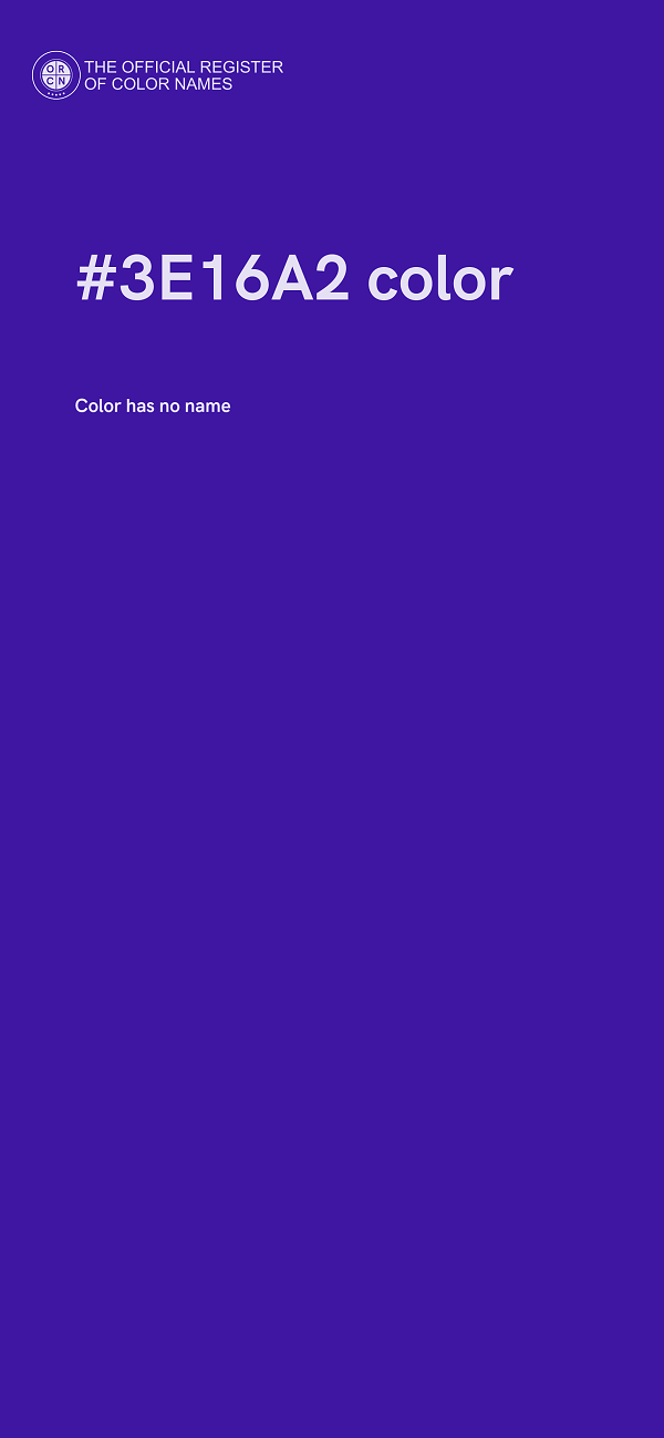 #3E16A2 color image