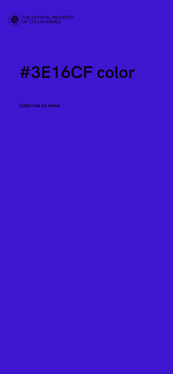 #3E16CF color image