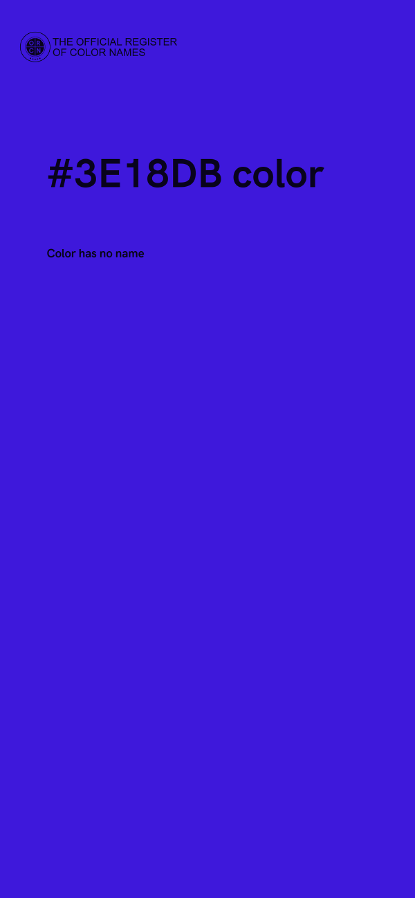 #3E18DB color image
