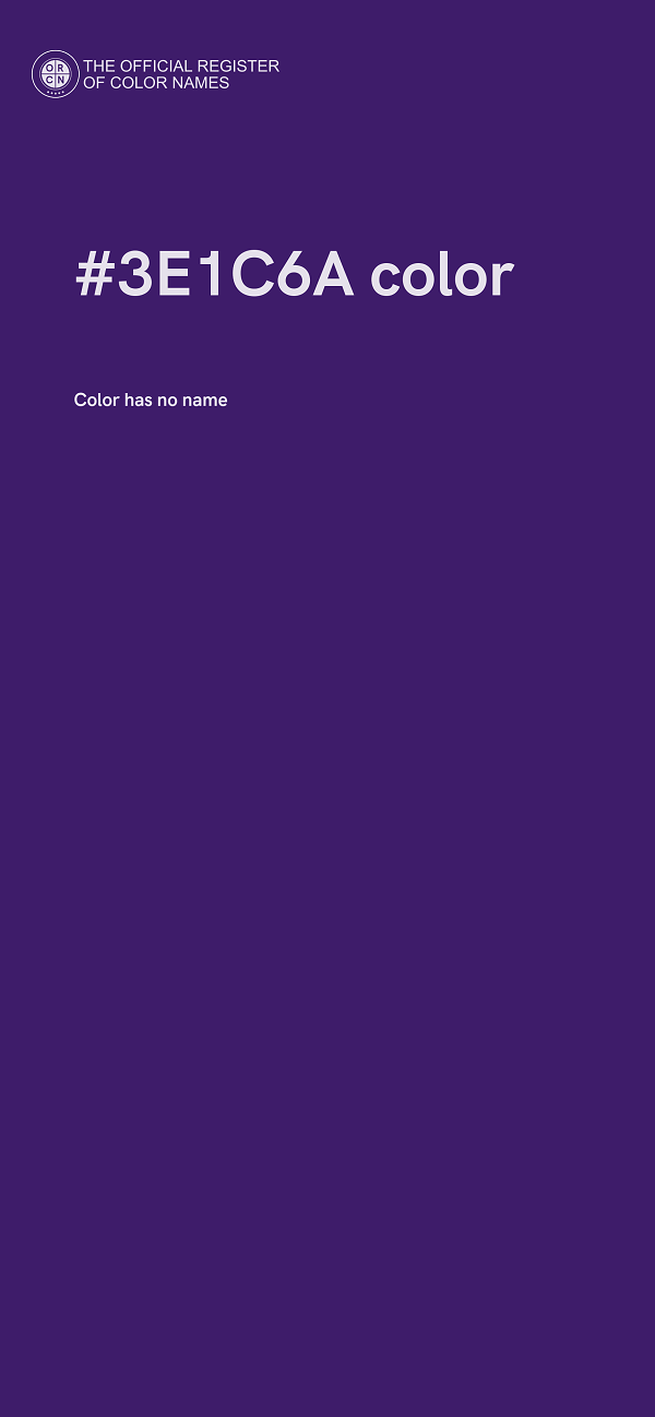 #3E1C6A color image