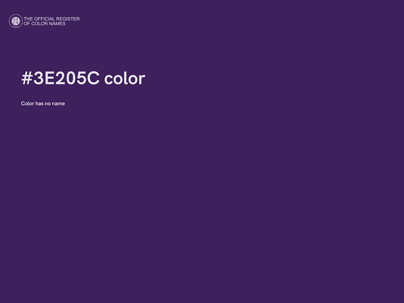 #3E205C color image