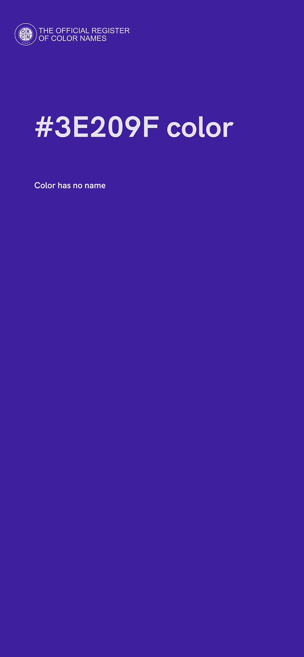 #3E209F color image