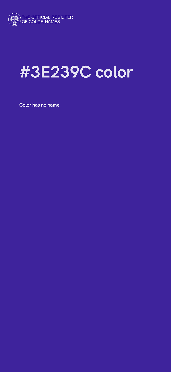 #3E239C color image