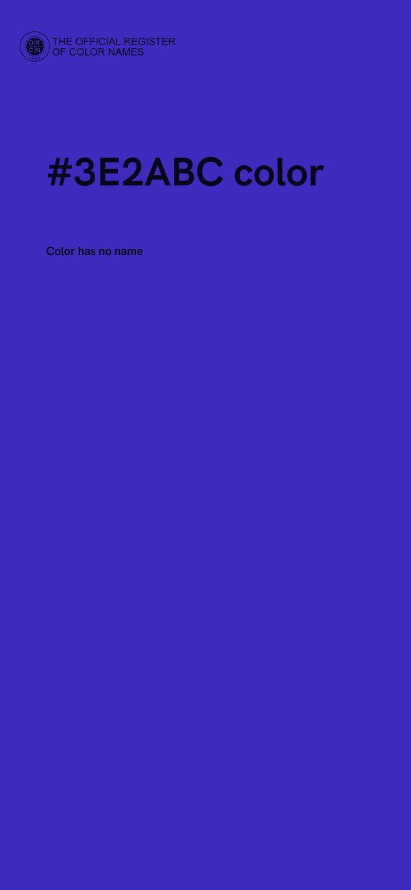 #3E2ABC color image