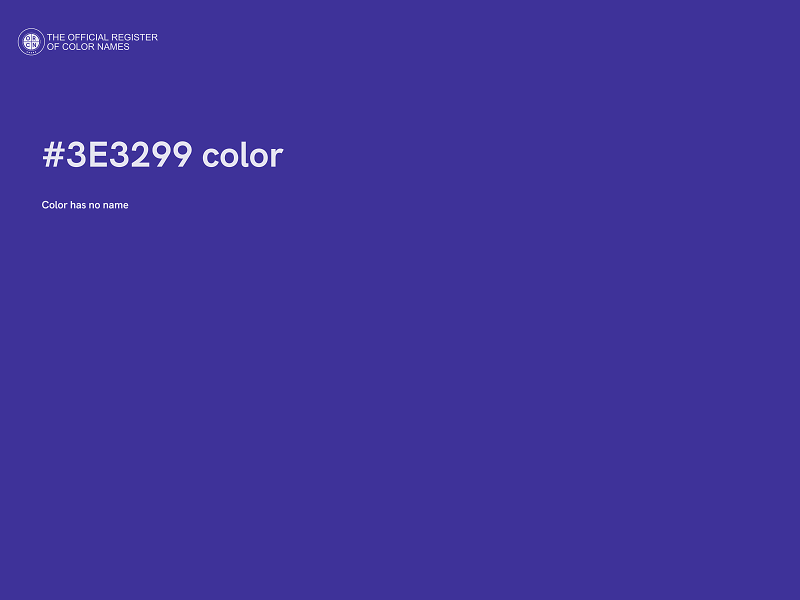 #3E3299 color image