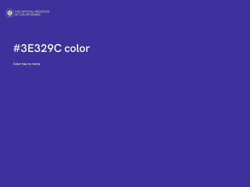 #3E329C color image