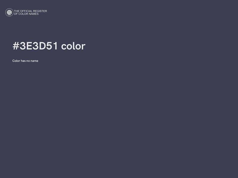 #3E3D51 color image