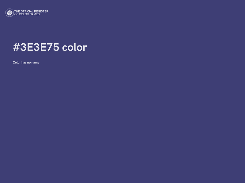 #3E3E75 color image