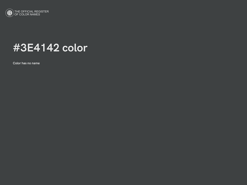 #3E4142 color image