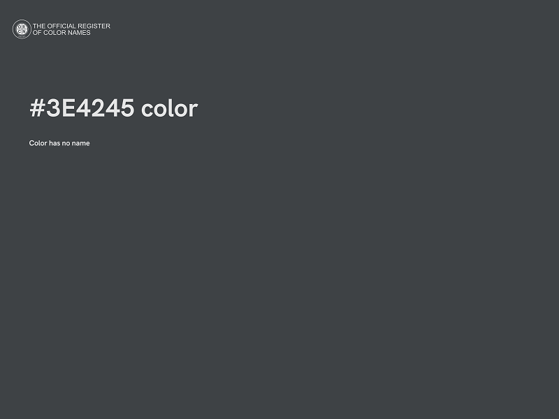 #3E4245 color image