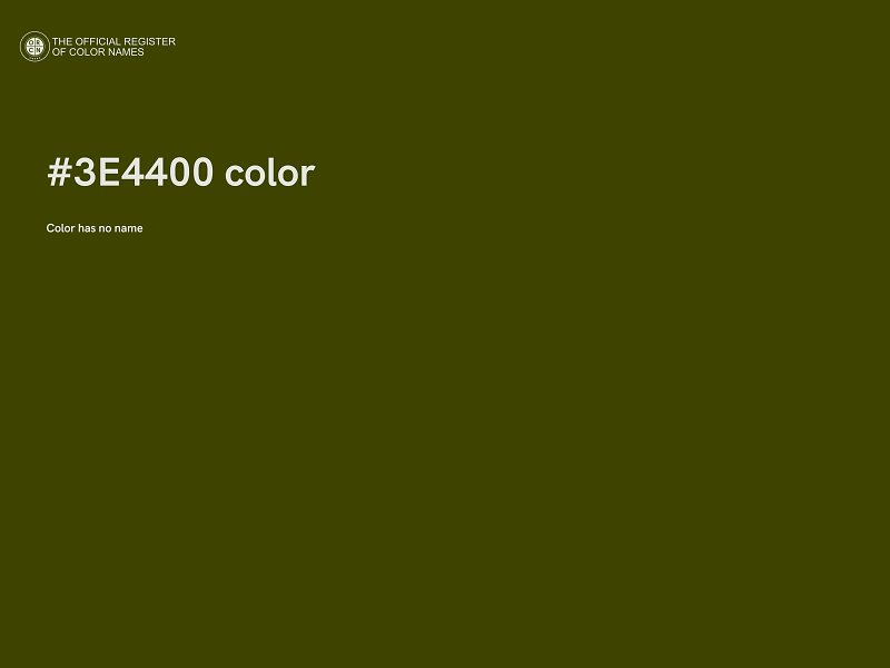 #3E4400 color image
