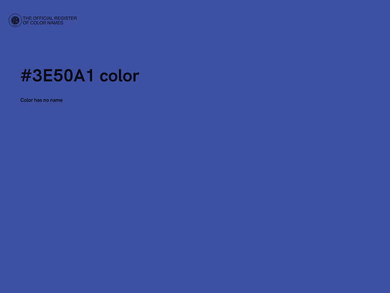 #3E50A1 color image