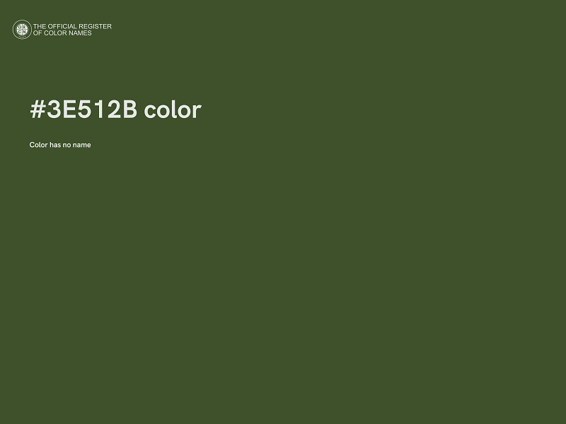 #3E512B color image