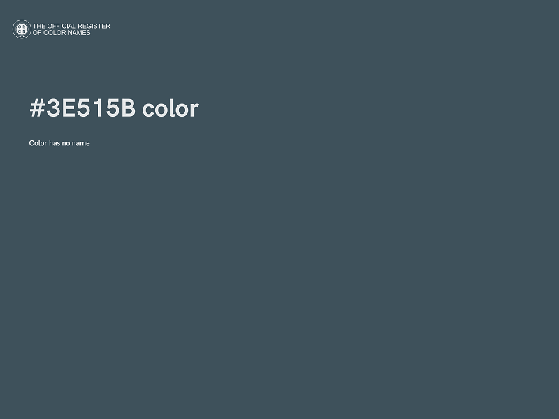#3E515B color image