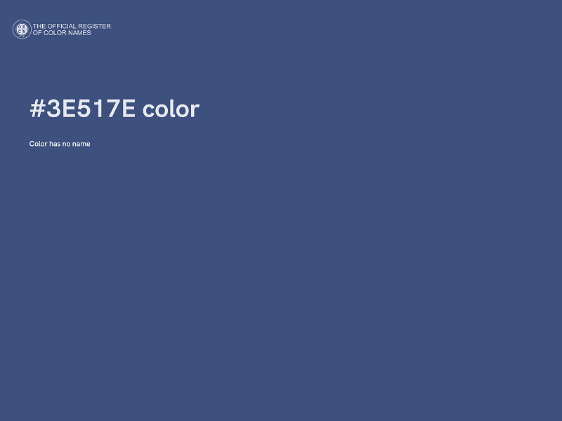 #3E517E color image