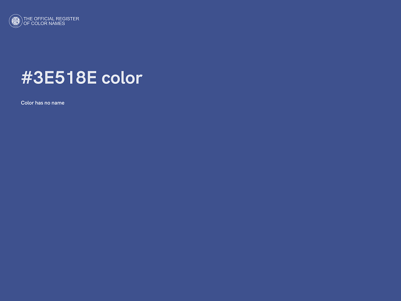 #3E518E color image