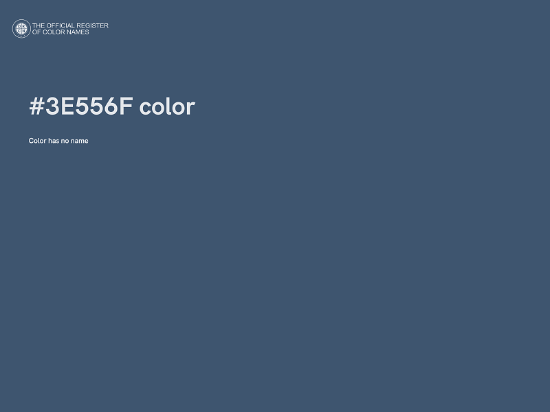 #3E556F color image