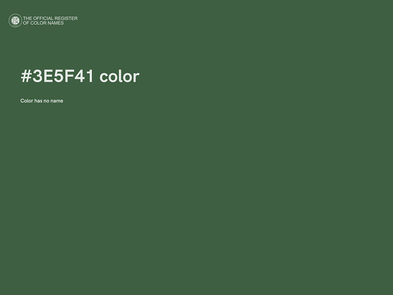 #3E5F41 color image