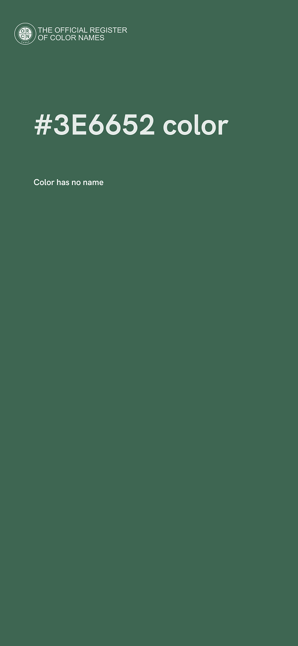 #3E6652 color image