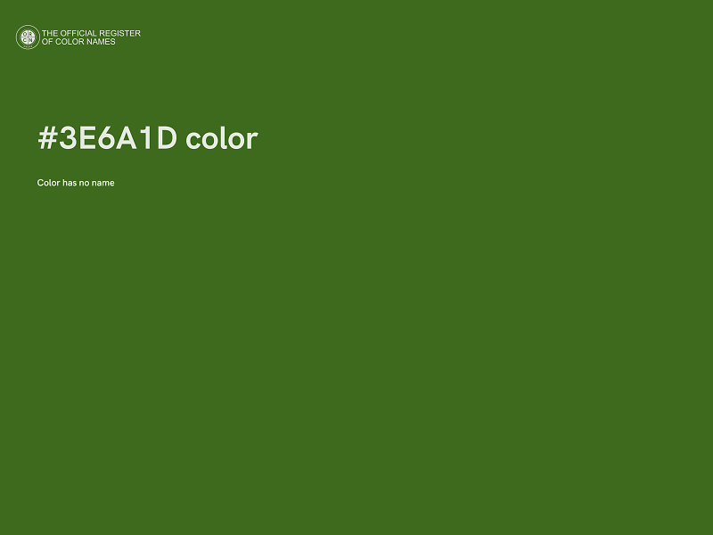 #3E6A1D color image