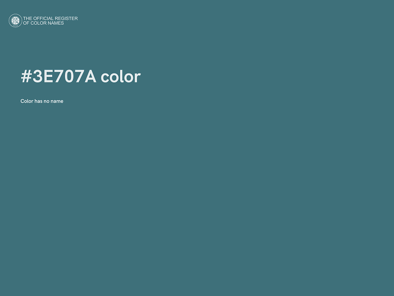 #3E707A color image