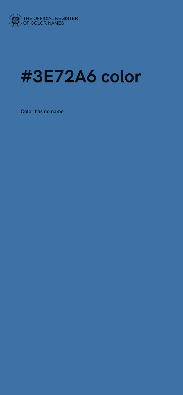 #3E72A6 color image