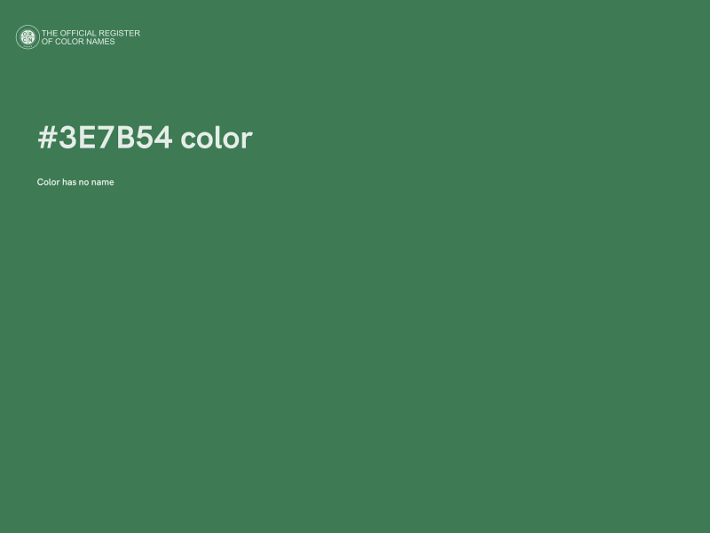 #3E7B54 color image