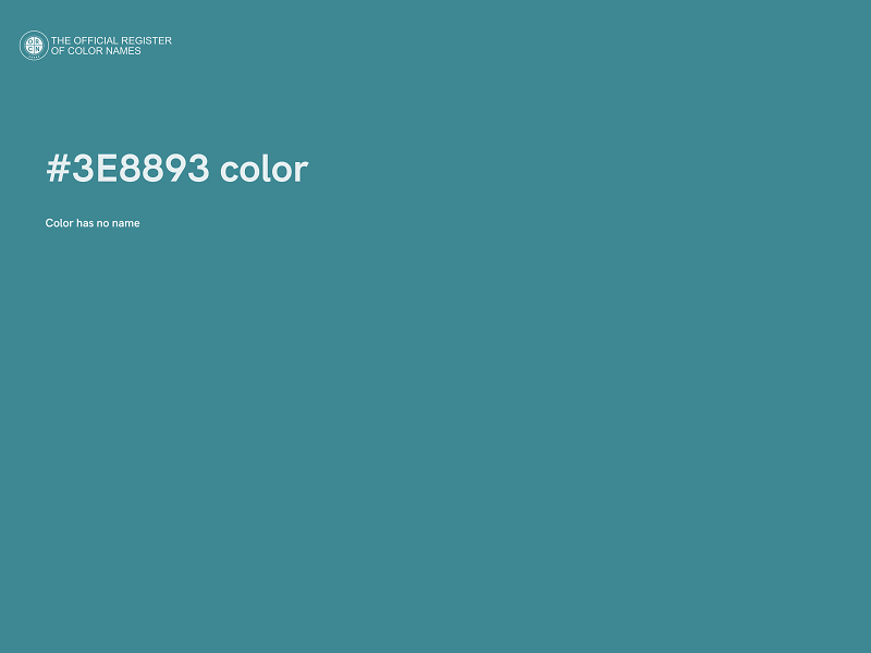 #3E8893 color image