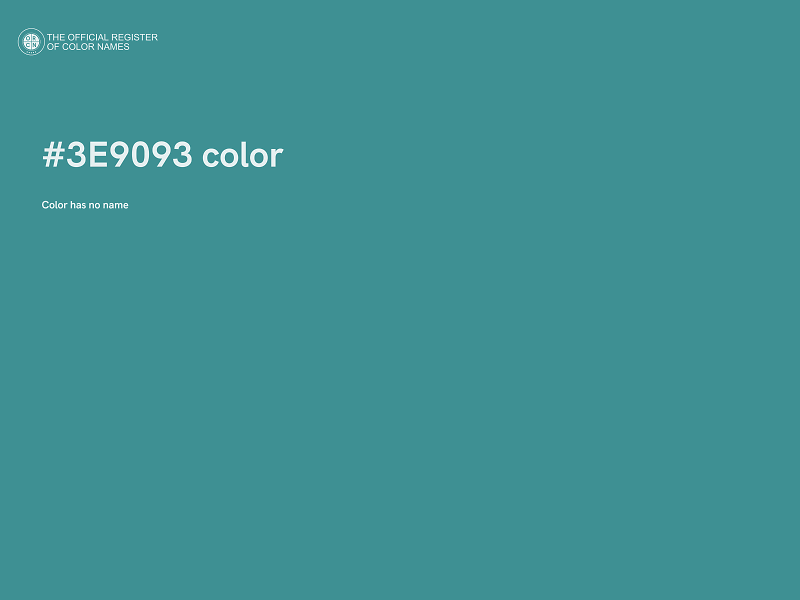 #3E9093 color image