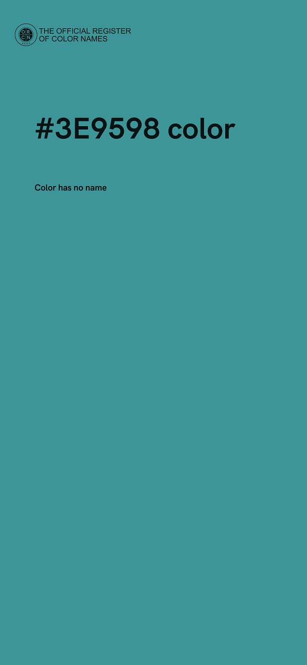 #3E9598 color image