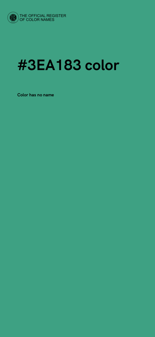 #3EA183 color image