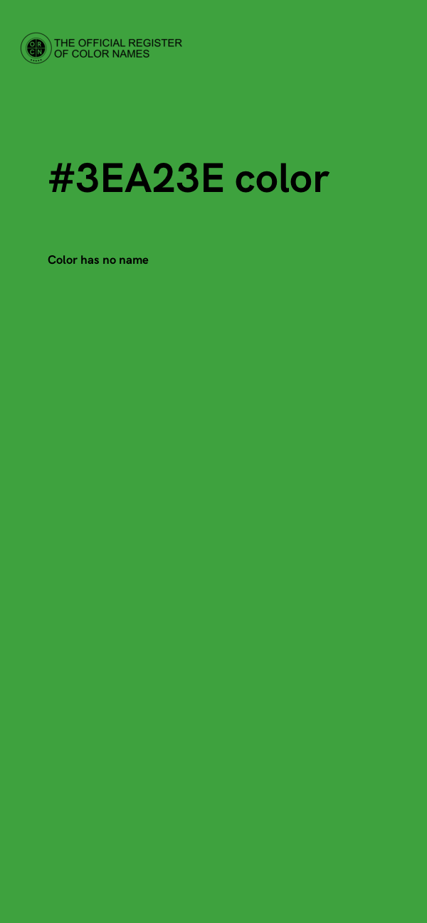 #3EA23E color image