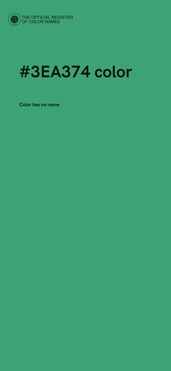 #3EA374 color image