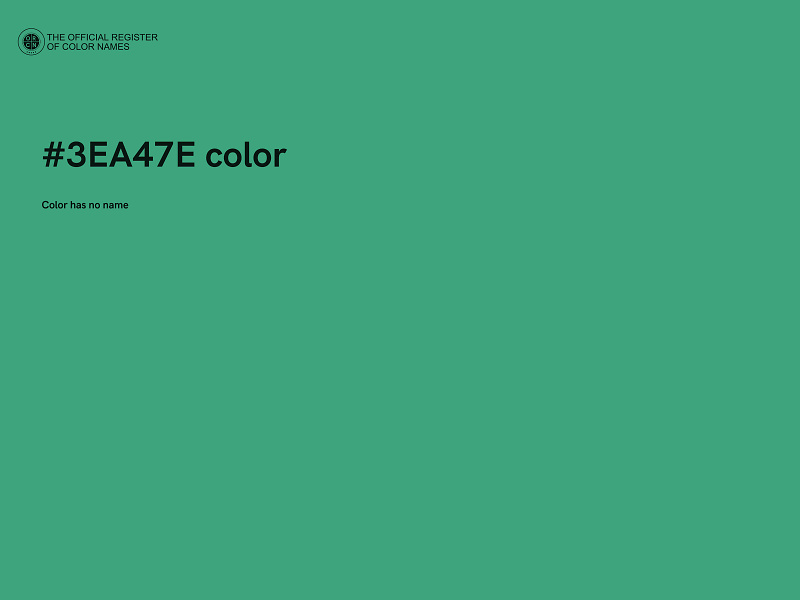 #3EA47E color image